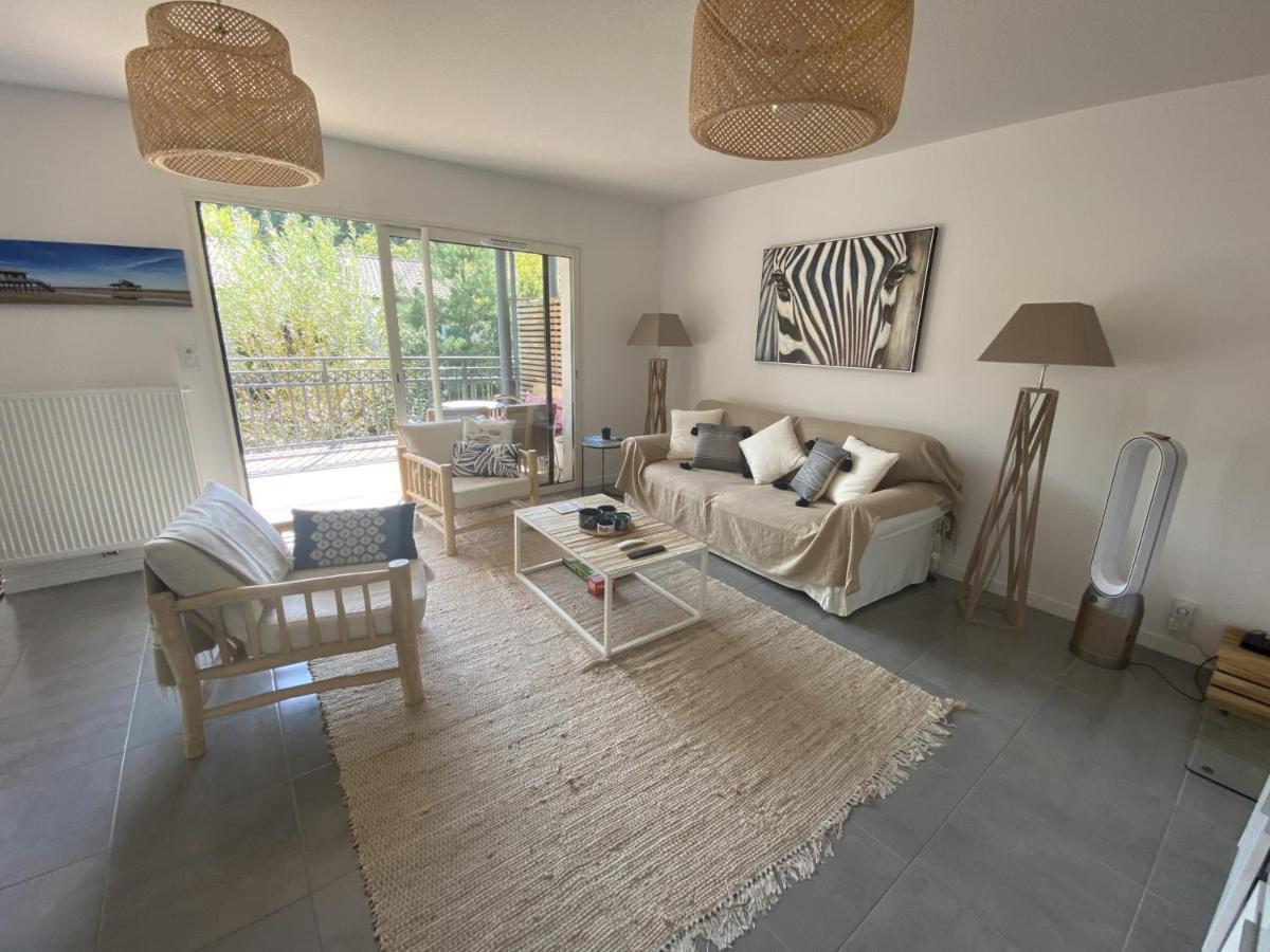 Charmant Appartement Pour 6 En Centre-Ville D'Arcachon Avec Terrasse, Parking Et Wifi - Fr-1-474-174 Bagian luar foto